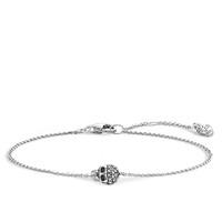 Thomas Sabo Bracelet Rebel at Heart Skull 19cm