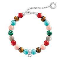 Thomas Sabo Bracelet Charm Multicoloured 18.5cm