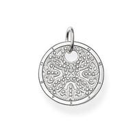 Thomas Sabo Pendant Silver Arabesque CZ Disc