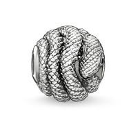 Thomas Sabo Karma Bead Charm Silver Snake