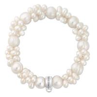 Thomas Sabo Bracelet Pearl Silver D