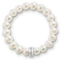 thomas sabo bracelet charm club pearl large