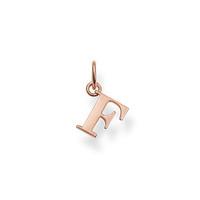 thomas sabo pendant sterling silver special addition letter y 18k rose ...