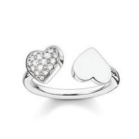 thomas sabo ring glam soul heart silver