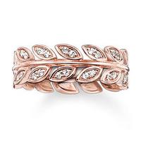 thomas sabo ring glam soul fairy twines rose gold d