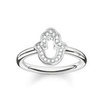 thomas sabo ring glam soul hand of fatima silver d