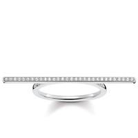 Thomas Sabo Glam and Soul Sterling Silver White Diamond Ring