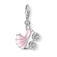 Thomas Sabo Charm Pink Pram Silver