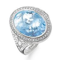 thomas sabo ring glam soul blue eternity of love