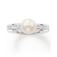 Thomas Sabo Ring Glam & Soul Pearl Silver