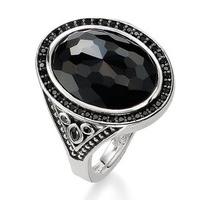 Thomas Sabo Ring Glam & Soul So Black Onyx Silver