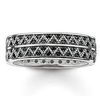 Thomas Sabo Ring Glam & Soul Zigzag Silver D