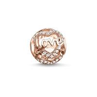 Thomas Sabo Karma Charm Heart of Love Rose Gold D