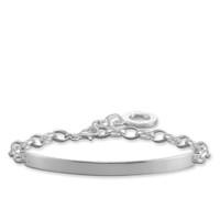 thomas sabo bracelet love bridge silver 195cm
