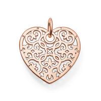 Thomas Sabo Karma Bead Pendant Rose Gold Heart D