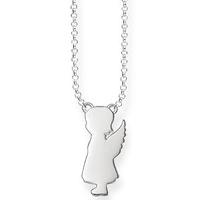 thomas sabo necklace glam soul angel silver 42cm d