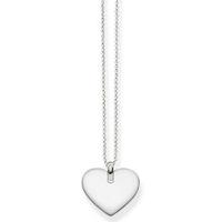 thomas sabo necklace glam soul heart silver 42cm d