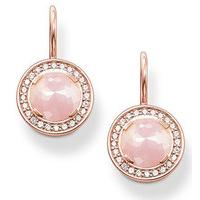 Thomas Sabo Earrings Glam & Soul Rose Quartz Rose Gold