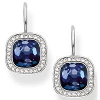 Thomas Sabo Earrings Glam & Soul Blue Synthetic Corundum Silver