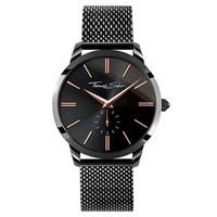 thomas sabo mens black rebel spirit watch