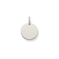 thomas sabo silver coin pendant