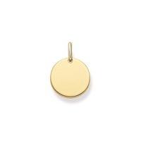 Thomas Sabo Gold Coin Pendant