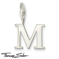Thomas Sabo Silver Letter M Charm