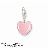 Thomas Sabo Pink Heart Charm