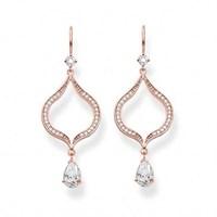 Thomas Sabo Rose Gold Purity of Lotos Earrings