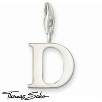 Thomas Sabo Silver Letter D Charm