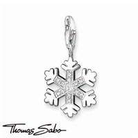 Thomas Sabo CZ Snowflake Charm