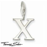 Thomas Sabo Silver Letter X Charm