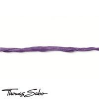 Thomas Sabo Violet Silk Charm Ribbon