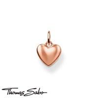 thomas sabo rose gold heart pendant