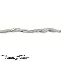 Thomas Sabo Grey Silk Charm Ribbon