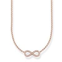 Thomas Sabo Rose Gold Infinity Necklace
