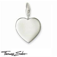 Thomas Sabo Silver Flat Heart Charm