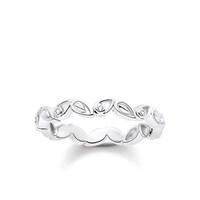 Thomas Sabo Filigree Floral Diamond Ring