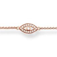 Thomas Sabo Rose Gold Nazars Eye Bracelet