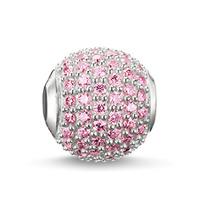 Thomas Sabo Flamingo Road Pink Cubic Zirconia Bead K0124-051-9