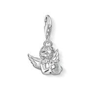 thomas sabo silver angel with lyre charm 1381 001 12