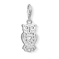 thomas sabo silver cut out owl charm 1393 001 12