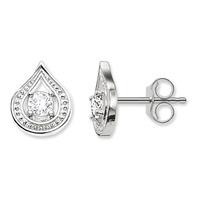 Thomas Sabo Silver Purity of Lotos Stud Earrings H1840-051-14