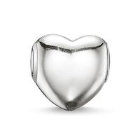 Thomas Sabo Silver Plain Heart Bead K0107-001-12