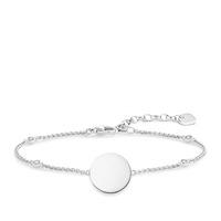 thomas sabo sterling silver disc bracelet a1485 051 14