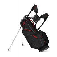 Three 5 Stand Bag Black/Red - Left Hand