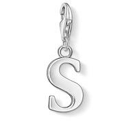 thomas sabo silver letter s charm 0193 001 12