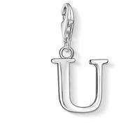 thomas sabo silver letter u charm 0195 001 12