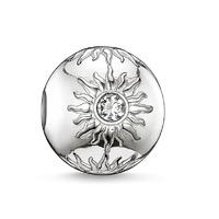 Thomas Sabo Silver White CZ Sun Bead K0010-051-14