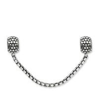 Thomas Sabo Silver Oxidised Bobble Safety Chain KS0003-585-12